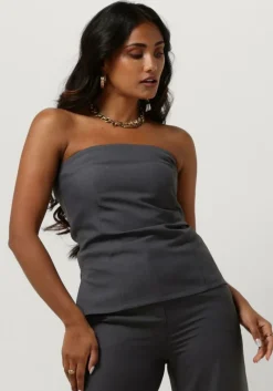 MODSTRÖM grijze modström top hinamd top>DAMES Co-Ord Sets|Tops & T-Shirts