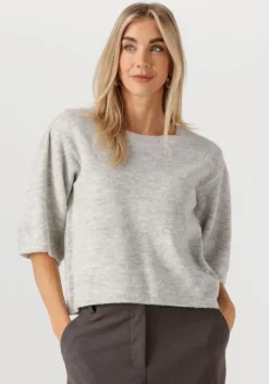 grijze modström top petronellamd ss o-neck