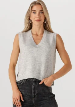 MODSTRÖM grijze modström top petronellamd vest>DAMES Tops & T-Shirts