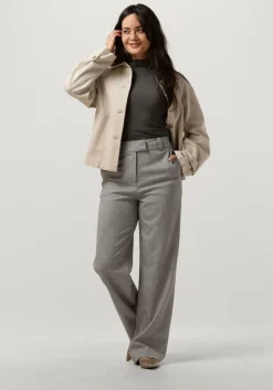 grijze modström tops & t-shirts oasismd t-neck