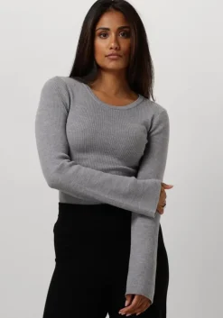 grijze modström tops & t-shirts hirokimd o-neck