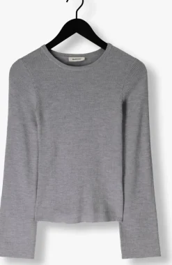 grijze modström tops & t-shirts hirokimd o-neck