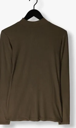 grijze modström tops & t-shirts krown ls -neck