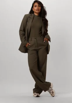 grijze modström tops & t-shirts krown ls -neck