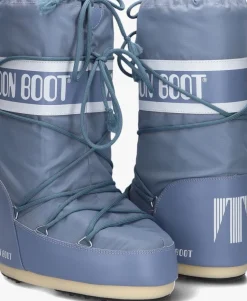 MOON BOOT grijze snowboots nylon veter snowboot><noscript><img width=