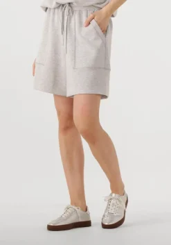 MOS MOSH grijze korte broek nadi short>DAMES Co-Ord Sets|Broeken