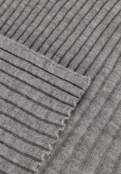 grijze mos mosh t-shirt relena rib ss crew neck knit