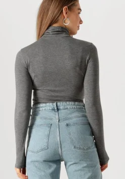 MSCH COPENHAGEN grijze coltrui mschbetrina r ls top><noscript><img width=