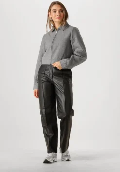 MSCH COPENHAGEN grijze tops & t-shirts mschbetrina o ls top>DAMES Tops & T-Shirts