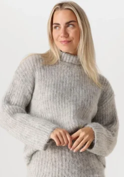 MSCH COPENHAGEN grijze trui mschannalisa m pullover>DAMES Truien & Vesten