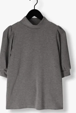 MY ESSENTIAL WARDROBE grijze top 21 the puff blouse><noscript><img width=