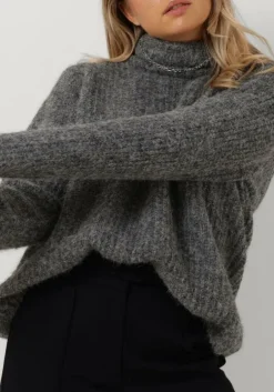 grijze my essential wardrobe coltrui meenahw knit rollneck
