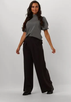 grijze my essential wardrobe pantalon sillemw high pant