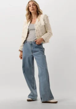 NEO NOIR grijze top hanora knit top><noscript><img width=