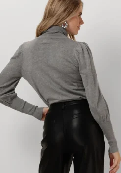 NOTRE-V grijze coltrui basic knit blouse><noscript><img width=