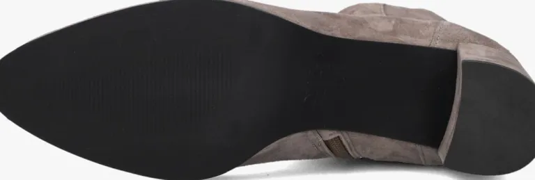 NOTRE-V grijze enkellaarsjes 8543>DAMES Enkellaarsjes