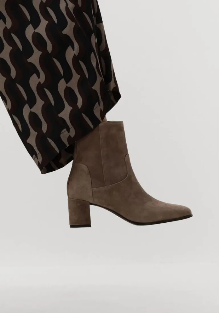 NOTRE-V grijze enkellaarsjes 8543>DAMES Enkellaarsjes