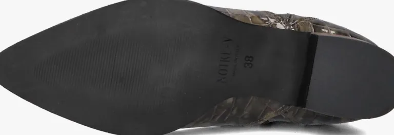 NOTRE-V grijze enkellaarsjes 3231>DAMES Enkellaarsjes