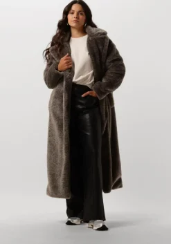 NOTRE-V grijze faux fur jas nv-eddie>DAMES Jassen