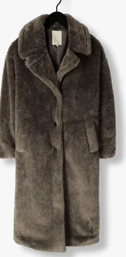 NOTRE-V grijze faux fur jas nv-eddie><noscript><img width=
