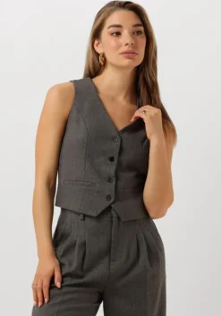 NOTRE-V grijze gilet nv-eka>DAMES Co-Ord Sets|Gilets