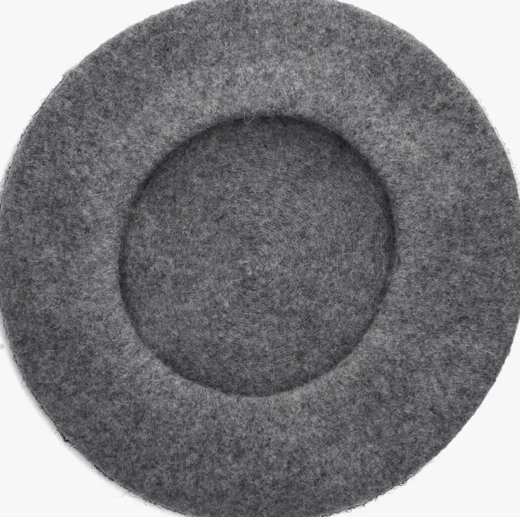 grijze notre-v hoed mindy baret