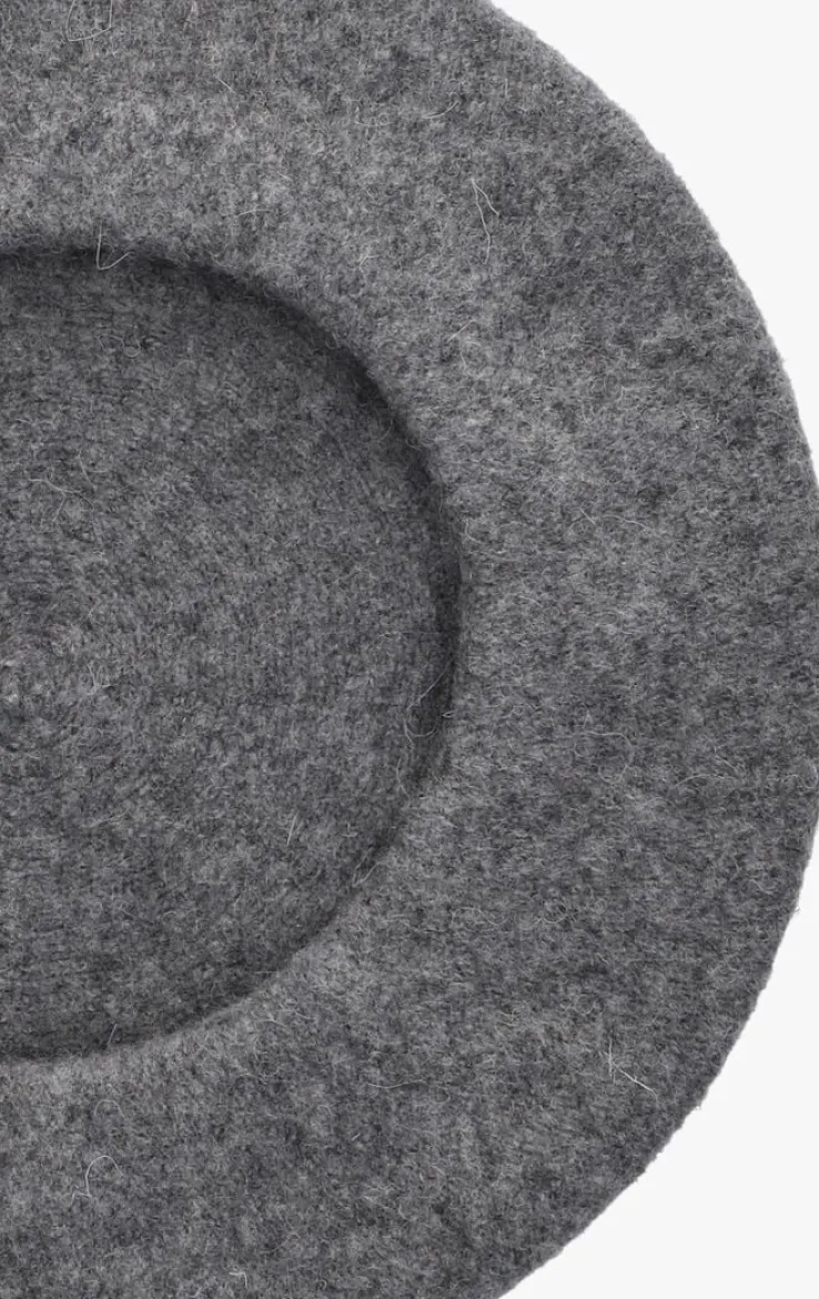 grijze notre-v hoed mindy baret