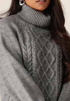 grijze notre-v mini jurk nv-enith