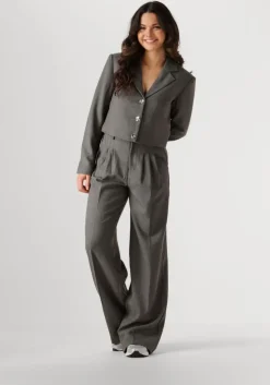 grijze notre-v pantalon nv-ela