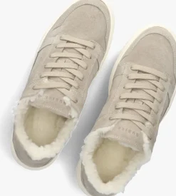 NUBIKK grijze lage sneakers basket teddy><noscript><img width=