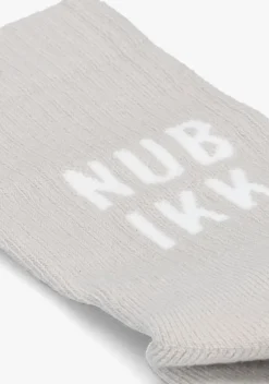 NUBIKK grijze sokken nova socks (m)>DAMES Beenmode