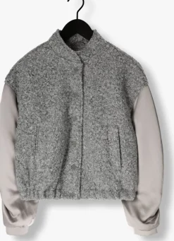 grijze nukus jack baltimore jacket satin