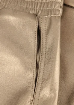 grijze nukus pantalon paris pants pu