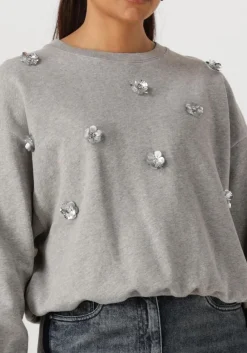 NUKUS grijze trui beatriz pullover flower><noscript><img width=