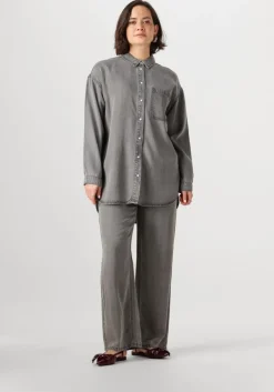 OBJECT grijze blouses objframe l/s lo shirt>DAMES Blouses