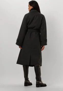grijze object mantel objkeily l/s coat