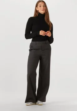 grijze object pantalon objlisa wide pant