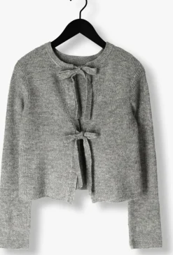 grijze object vest objparvi knit cardigan
