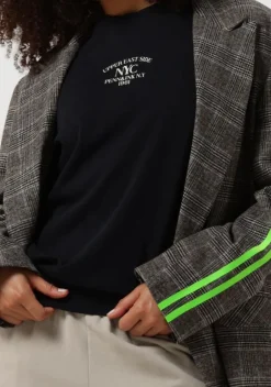 PENN & INK grijze blazer 517 blazer stripe><noscript><img width=