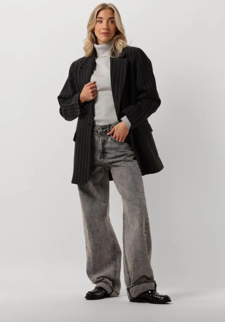 grijze penn & ink coltrui 270 jumper