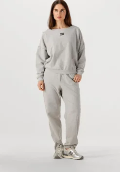 PENN & INK grijze joggingbroek trousers w25f1717>DAMES Broeken