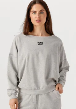 grijze penn & ink trui sweater w25f1703