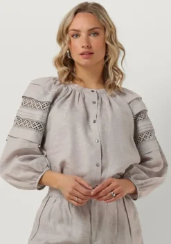 RESORT FINEST grijze blouses blouse chic>DAMES Blouses