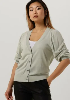 RUBY TUESDAY grijze vest vester v neck cardigan>DAMES Truien & Vesten