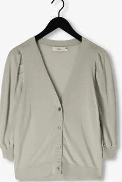 RUBY TUESDAY grijze vest vester v neck cardigan><noscript><img width=