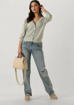 RUBY TUESDAY grijze vest vester v neck cardigan><noscript><img width=