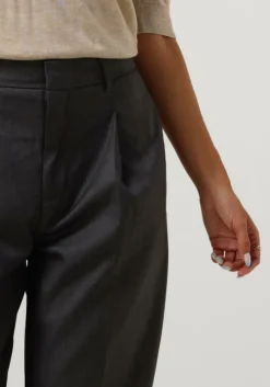 SCOTCH & SODA grijze pantalon rose pleated high-rise wide leg pant><noscript><img width=