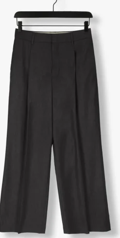 SCOTCH & SODA grijze pantalon rose pleated high-rise wide leg pant><noscript><img width=