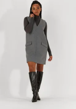 SECOND FEMALE grijze mini jurk vall spencer dress><noscript><img width=