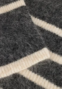 SECOND FEMALE grijze trui ovalis knit t-neck><noscript><img width=